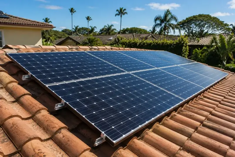 Installation de panneaux solaires à Terssac